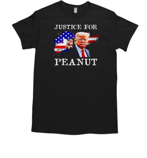 Trump 2024 Election Justice for Peanut T-Shirt
