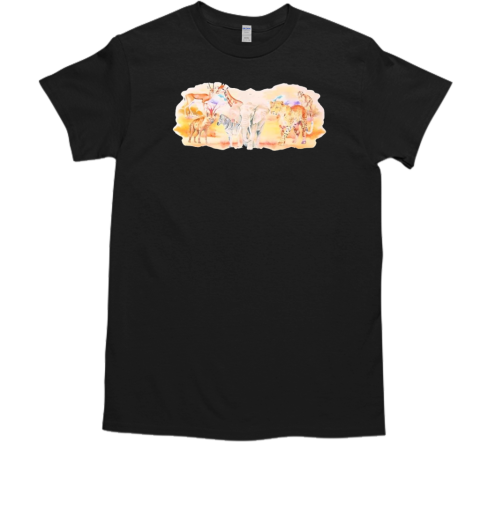 Vintage Safari Landscape T-Shirt