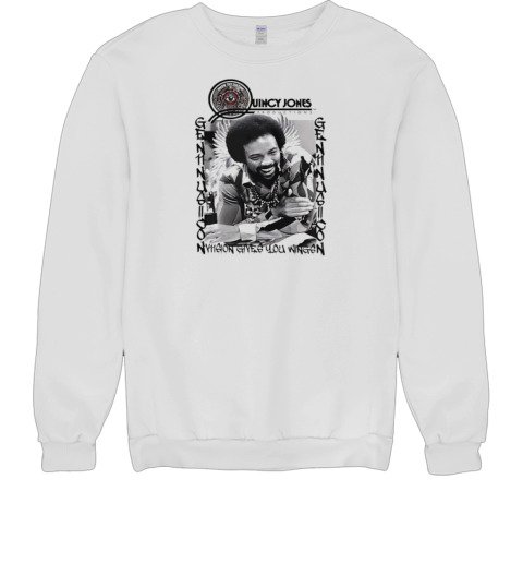 Quincy Jones RIP Music Lover Retro Unisex Sweatshirt