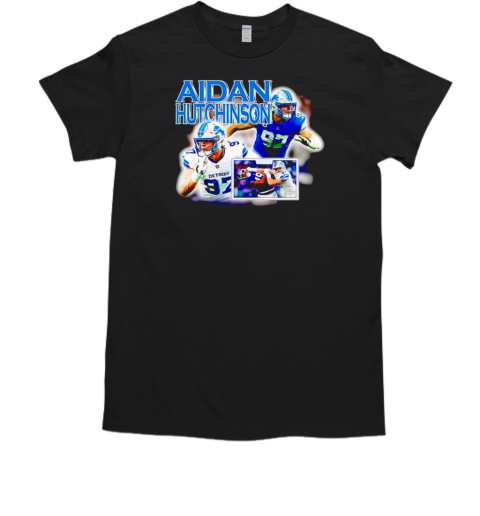 Terrion Arnold and Aidan Hutchinson Detroit Lions T- Classic Men's T-shirt