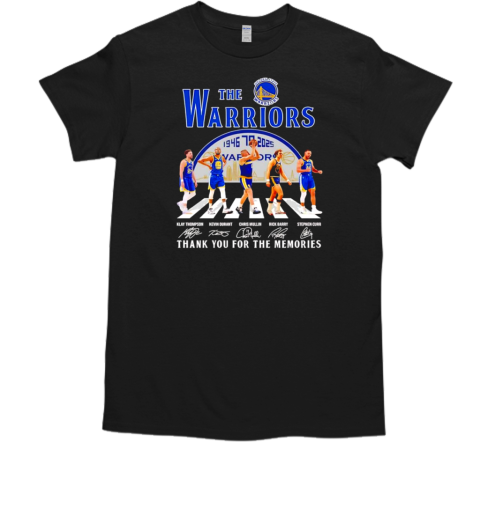 The Golden State Warriors abbey road 79th Anniversary 1946 2025 T- Classic Men's T-shirt