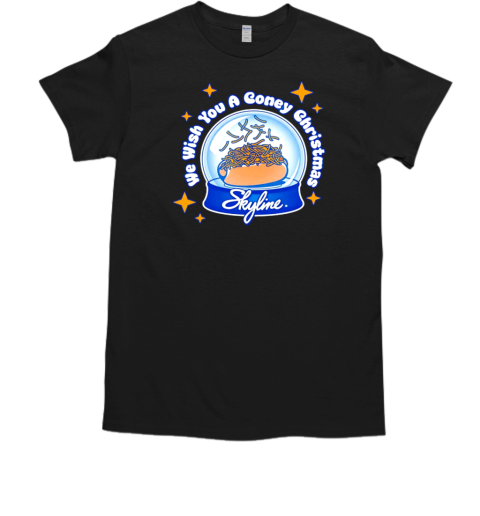 We wish you a coney Christmas snow globe T-Shirt