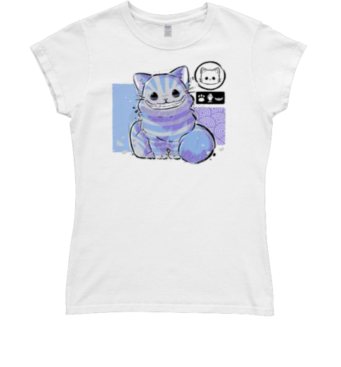 Cute Cheshire Cat Classic Women's T-shirt