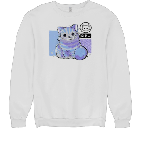 Cute Cheshire Cat Unisex Sweatshirt