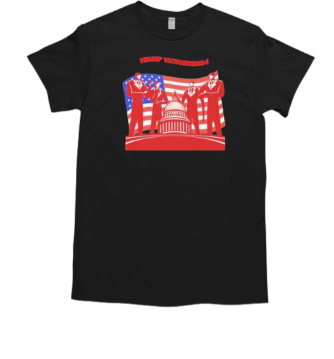 Trump Victory 2024 Patriotic Political T-Shirt