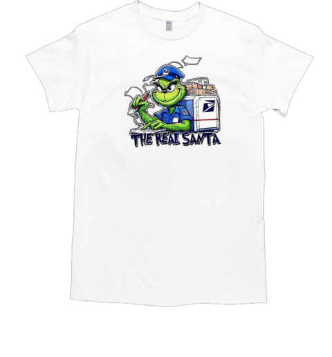 Grinch USPS the real Santa T-Shirt