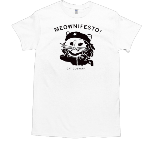 Meownifesto Cat Guevara T-Shirt