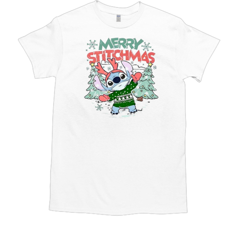 Merry Christmas Stitch T-Shirt