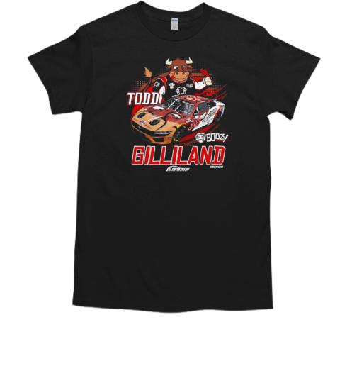 Todd Gilliland Boozy Jerky 38 Front Row Motorsports NASCAR T-Shirt