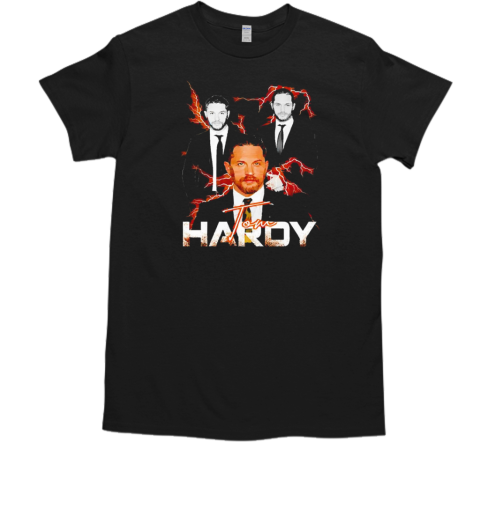 Tom Hardy lightning electric collage T-Shirt