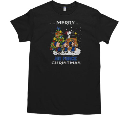 2024 Air Force Falcons Snoopy And Friends Merry Christmas T-Shirt