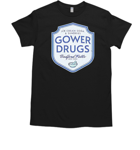 Gower Drugs ice cream soda and sundries T-Shirt