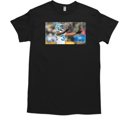 Lions Brian Branch Middle Finger 2024 T-Shirt