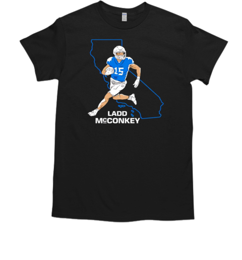 Los Angeles Chargers Ladd Mcconkey California State Star T-Shirt