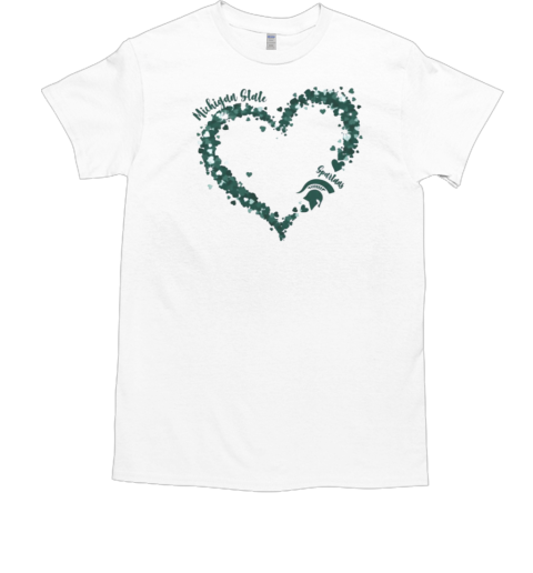 Michigan State Spartans basketball Lovebeat T-Shirt