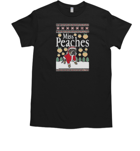 Miss Peaches Premium Ugly Christmas T-Shirt