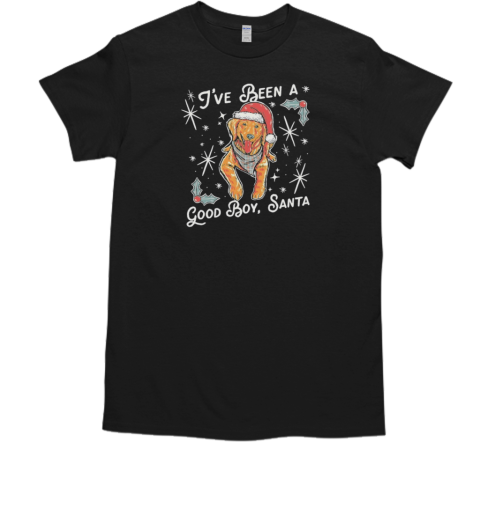 Official I've Been A Good Boy Santa 2024 T-Shirt