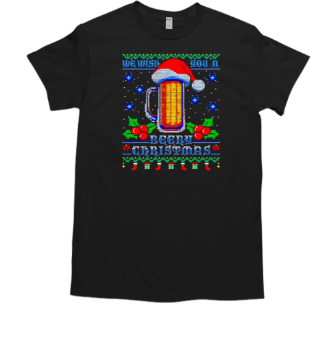 We wish you a beery Christmas T- Classic Men's T-shirt