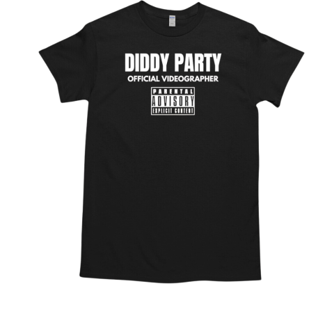 Diddy Party Official Videographer T-Shirt