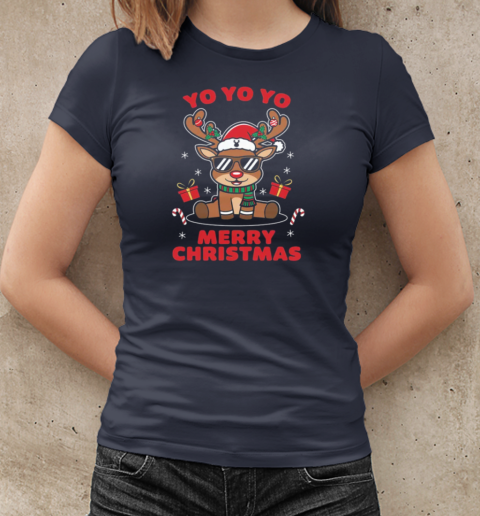 YO YO YO and MERRY CHRISTMAS Classic Women's T-shirt