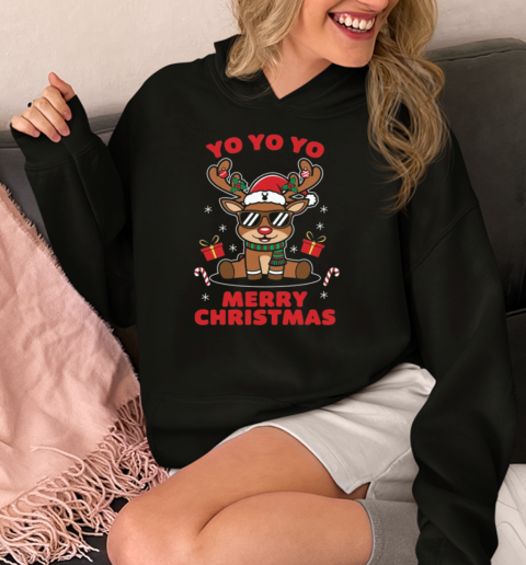 YO YO YO and MERRY CHRISTMAS Unisex Hoodie