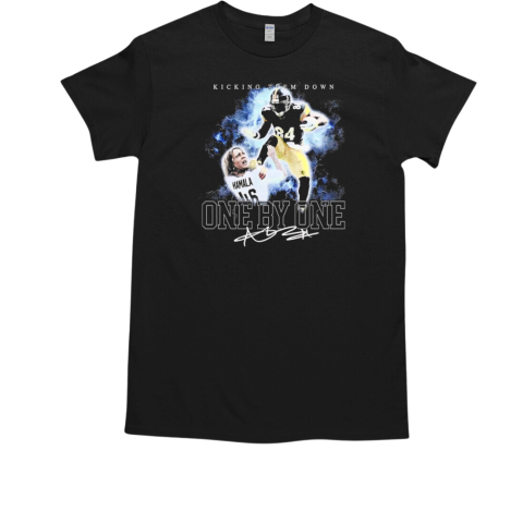 Antonio Brown kicking them down Kamala one by one T-Shirt