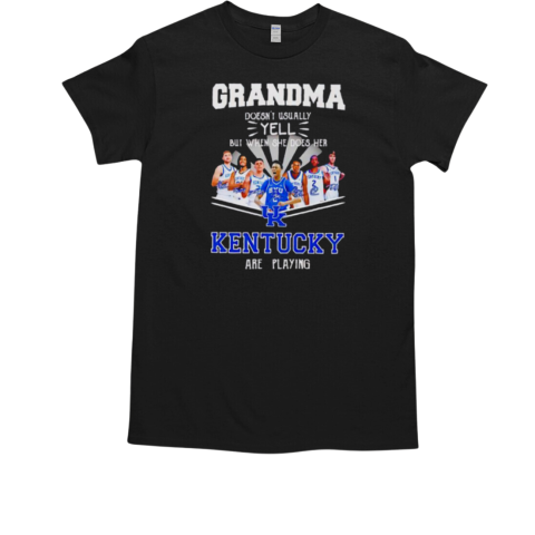 Grandma Kentucky Are Playing New 2024 T-Shirt