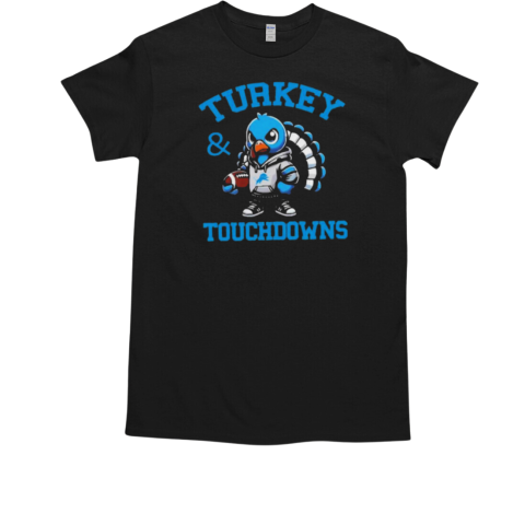 Lions Turkey Touchdowns T-Shirt