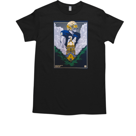 Notre Dame vs. Florida State Football November 9 2024 At Notre Dame Stadium Poster T-Shirt