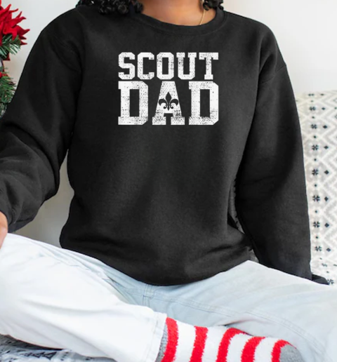 Scouting Dad Tee Camping Father Unisex Sweatshirt