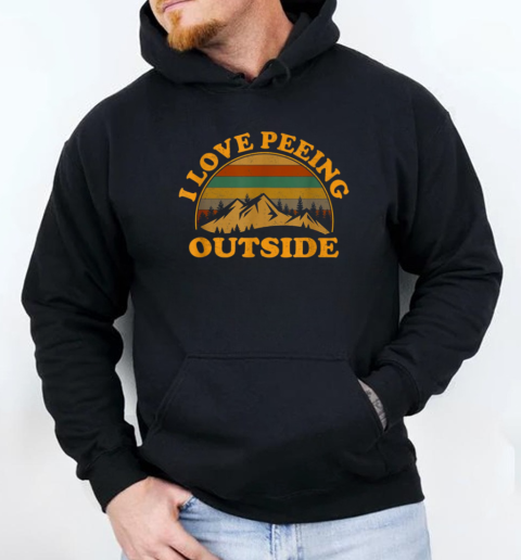 I LOVE PEEING OUTSITE Unisex Hoodie