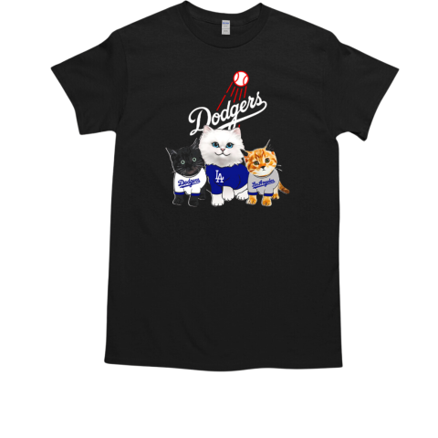 Los Angeles Dodgers Cats T-Shirt