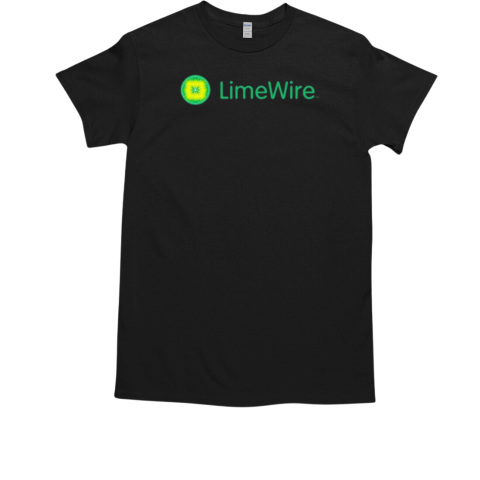 Space Ghost Wearing Limewire T-Shirt