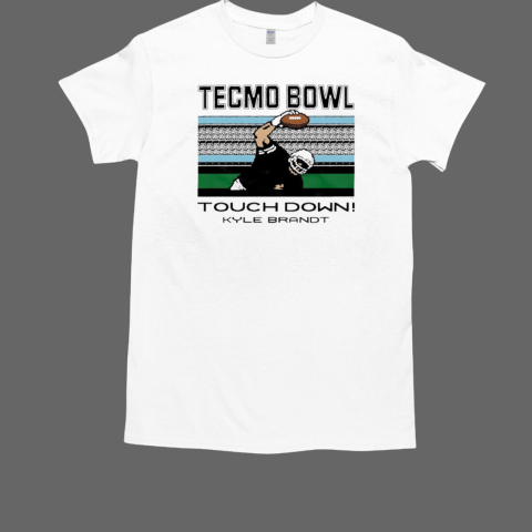 Tecmo Bowl Touch Down Kyle Brandt T-Shirt