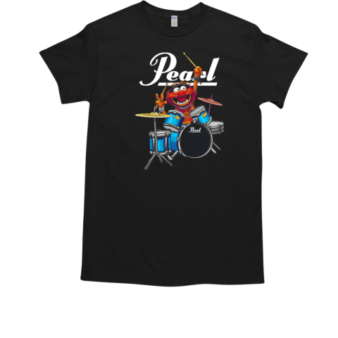 The Muppet Show Animal Playing Pearl Drums T-Shirt