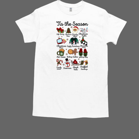 Tis The Season Merry Christmas Classic Men's T-shirt