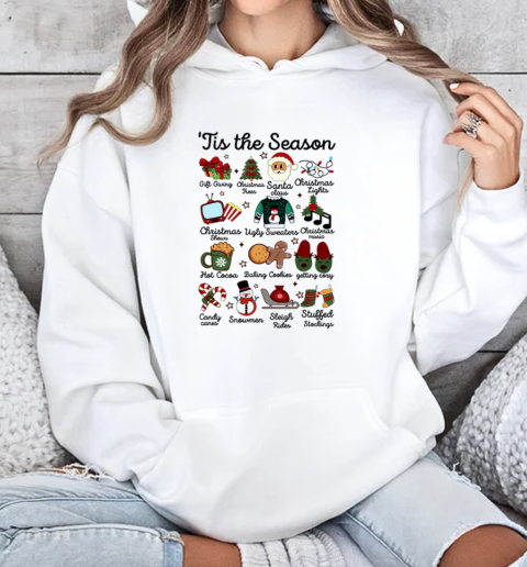 Tis The Season Merry Christmas Unisex Hoodie