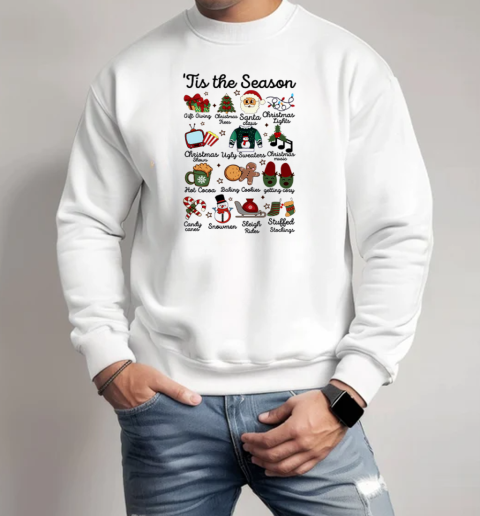 Tis The Season Merry Christmas Unisex Sweatshirt