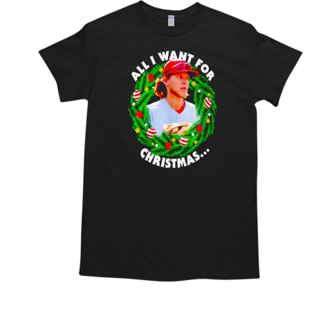 Alec Bohm Philadelphia Phillies all I want for Christmas T-Shirt