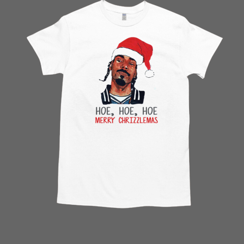 Christmas Snoop Dogg Hoe Hoe Hoe Merry Chrizzlemas T-Shirt