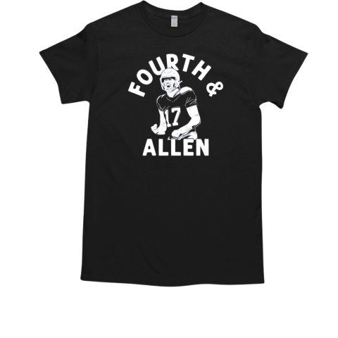 Fourth and Allen Josh Allen Buffalo Bills T-Shirt