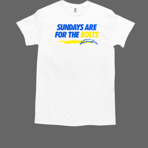 Los Angeles Chargers Sundays are for the bolts T-Shirt