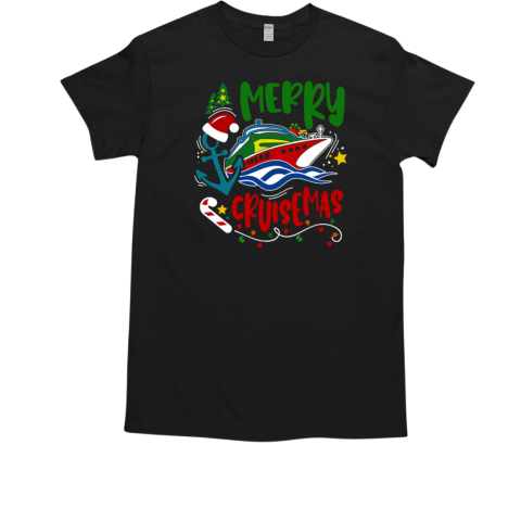 Merry Cruisemas Funny Cruising Christmas T-Shirt