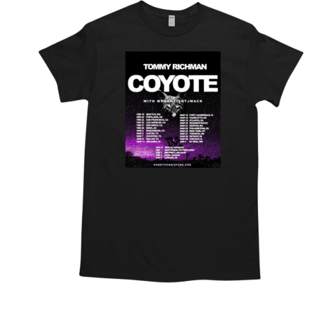 Ommy Richman The Coyote 2025 Tour T-Shirt