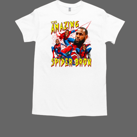 The Amazing Spider Lebron James superhero T-Shirt