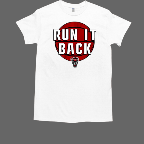 NC State Wolfpack men's basketball run it back T-Shirt