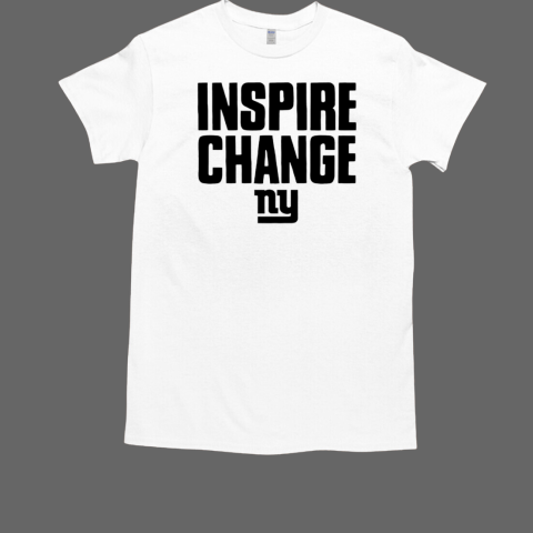 New York Giants 2024 inspire change T-Shirt