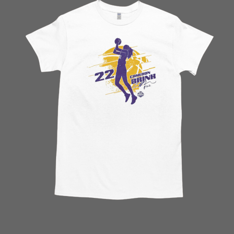 Cameron Brink Los Angeles Sparks basketball silhouette vintage T-Shirt