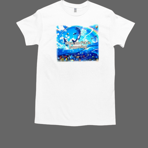 Zara Larsson white dolphin  Classic Men's T-shirt