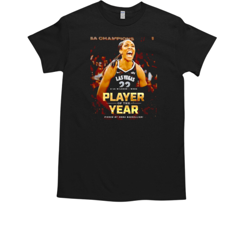 A'ja Wilson as WNBA Player of the Year 2024 T-Shirt